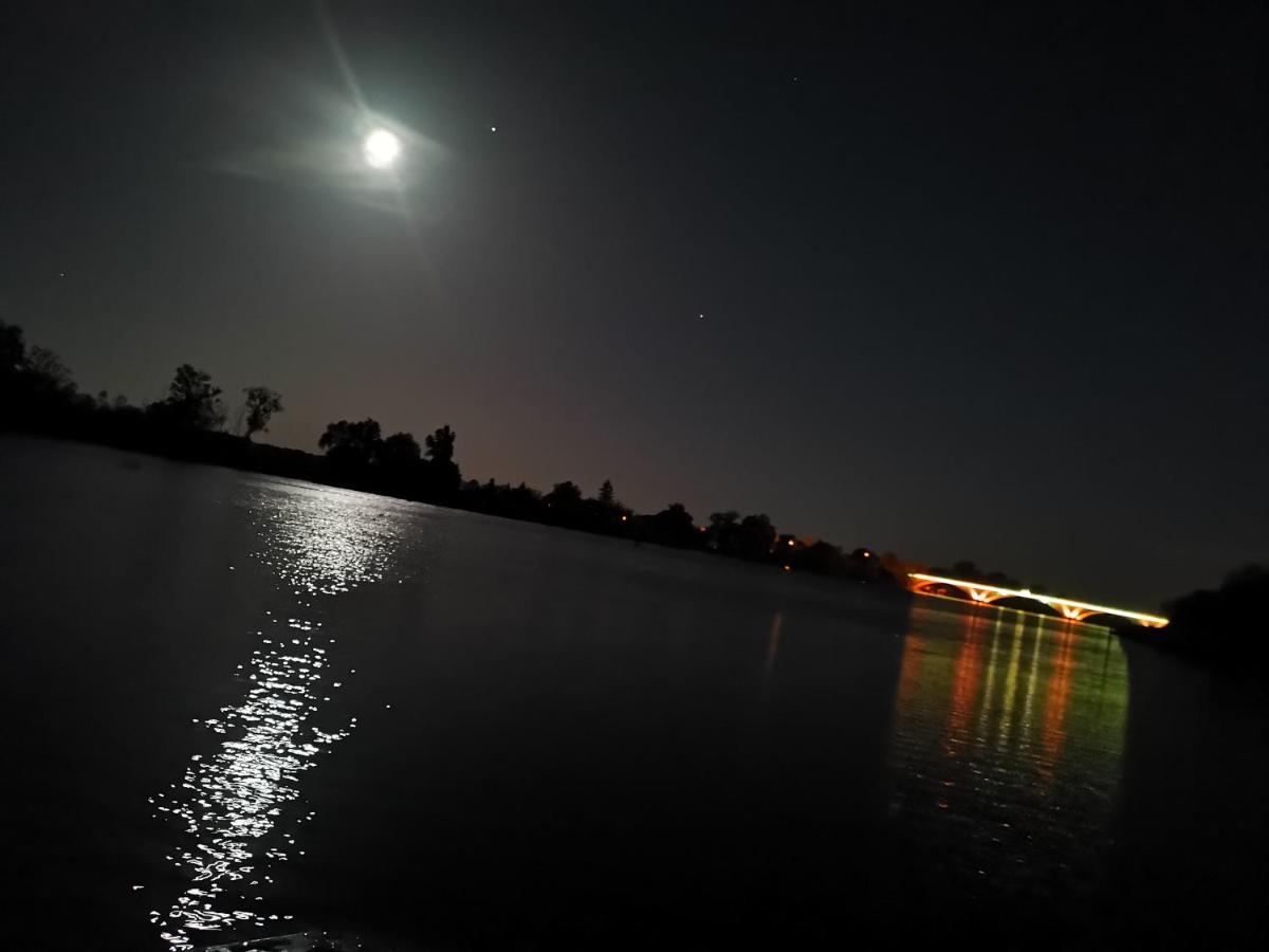 Отель Hausboote Unteres Odertal Hausboot Kranich Шведт  Экстерьер фото